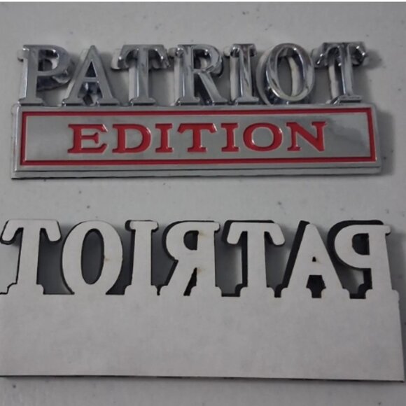 1pc. High Quality Metal 3d Decal For Auto/SUV/Trucks/Bike/Patriot Edition Series - Picture 3 of 5